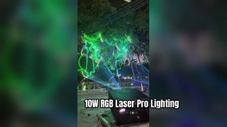 Professional 10W RGB Laser Light for Nightclubs and KTV