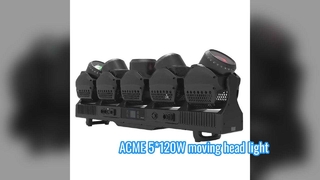 ACME TB 5 IP Tornado Moving Head Beam Light Review