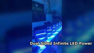 JOLLY D6 WP Dual Sided Infinite Rotation LED Lights