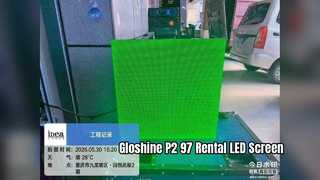 Gloshine P2 97 Rental LED Screen 3840Hz Professional Display