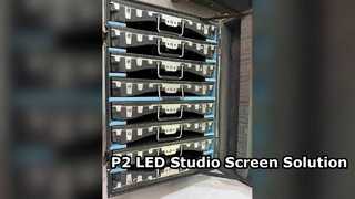 P2 LED Display Screen High Definition Studio Rental Solution